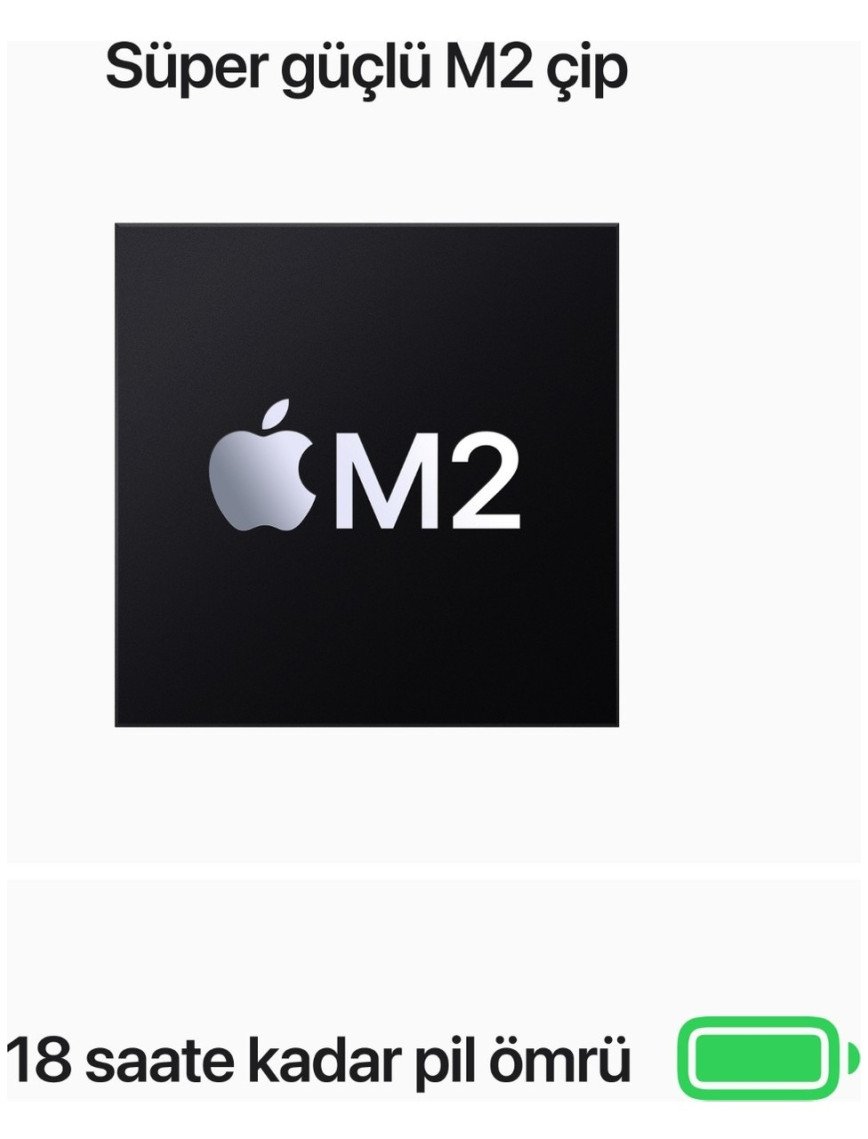 Apple MacBook Air M2 16GB 256GB SSD macOS 13" Taşınabilir Bilgisayar Yıldız Işığı MC7W4TU/A